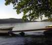 B�t och brygga i �resj�