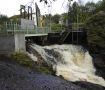 H�gt vattenst�nd i Viskafors